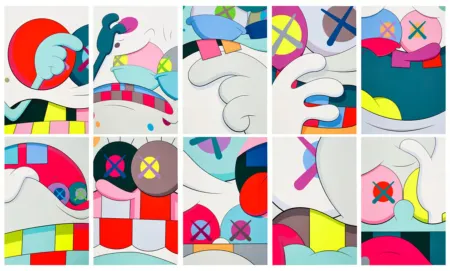 Serigrafia Kaws - Blame Game