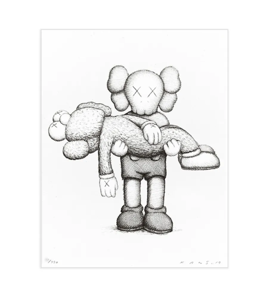 Serigrafia Kaws - Gone