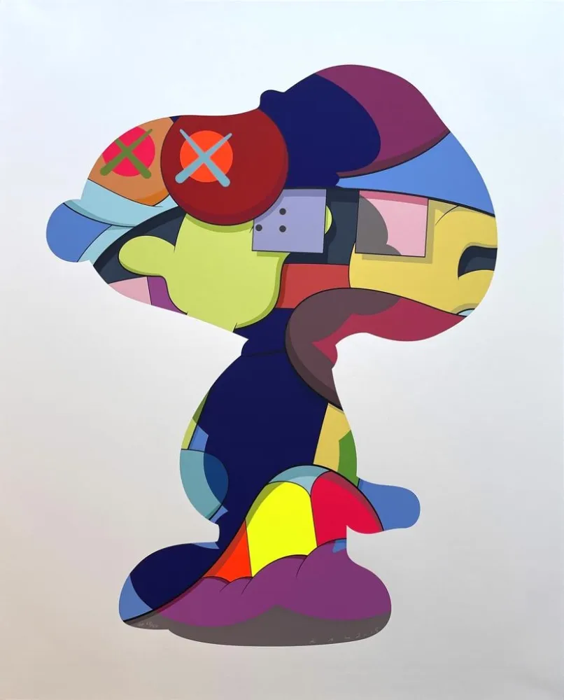 Serigrafia Kaws - No One's Home