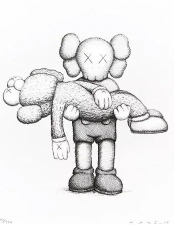 Litografia Kaws - Nov Gone 