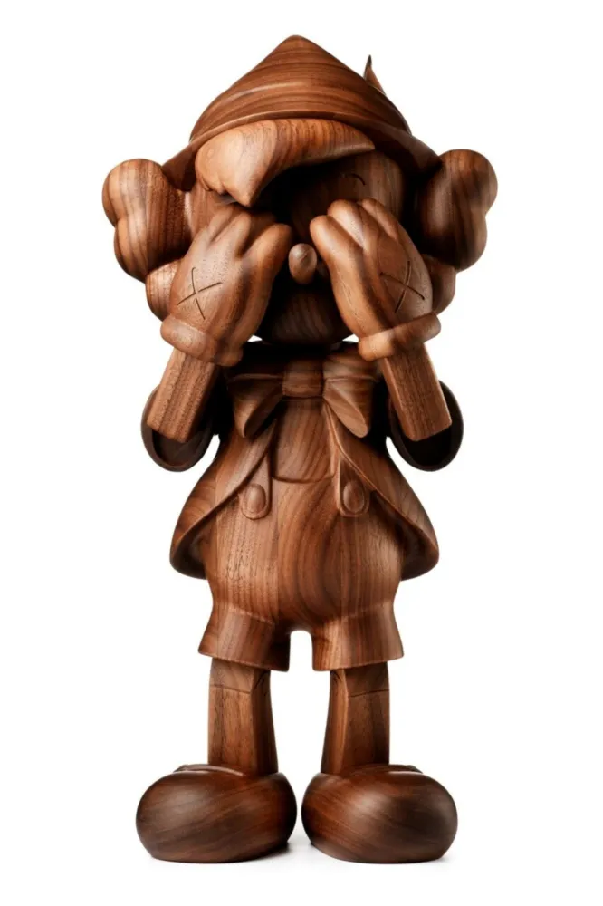 Incisione Su Legno Kaws - Pinocchio