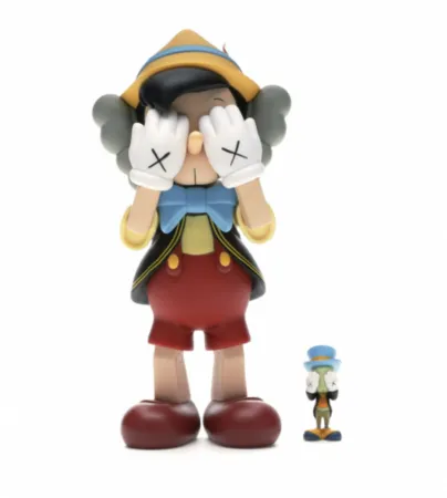 Multiplo Kaws - Pinocchio & Jiminy Cricket