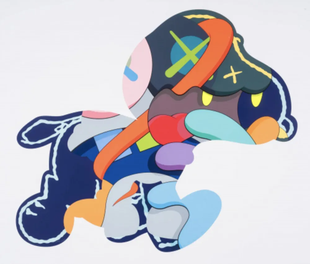 Serigrafia Kaws - Stay Steady