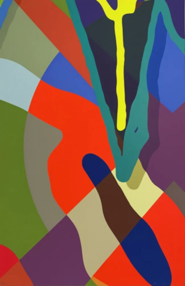 Serigrafia Kaws - Tension No. 6