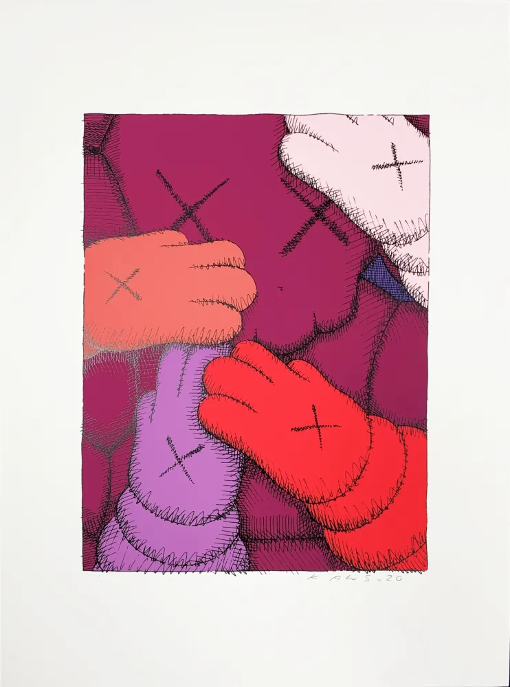 Serigrafia Kaws - Urge (2)