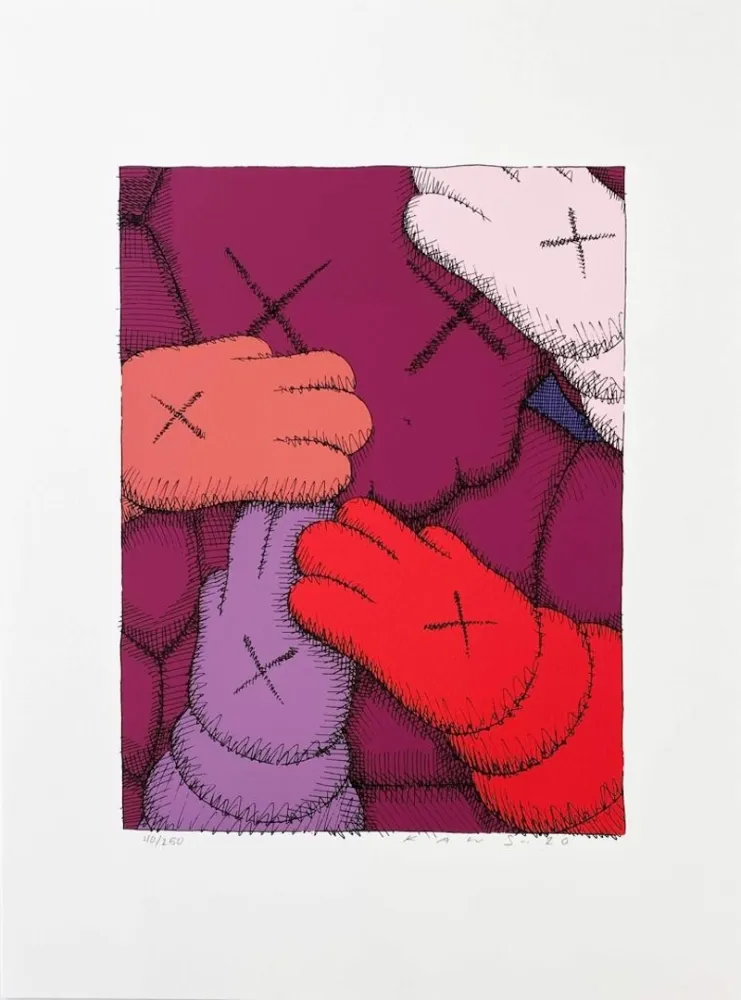 Serigrafia Kaws - Urge (2)