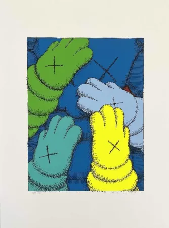 Serigrafia Kaws - Urge (3)
