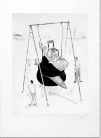 Acquaforte Kcho - Ideas En Conflicto