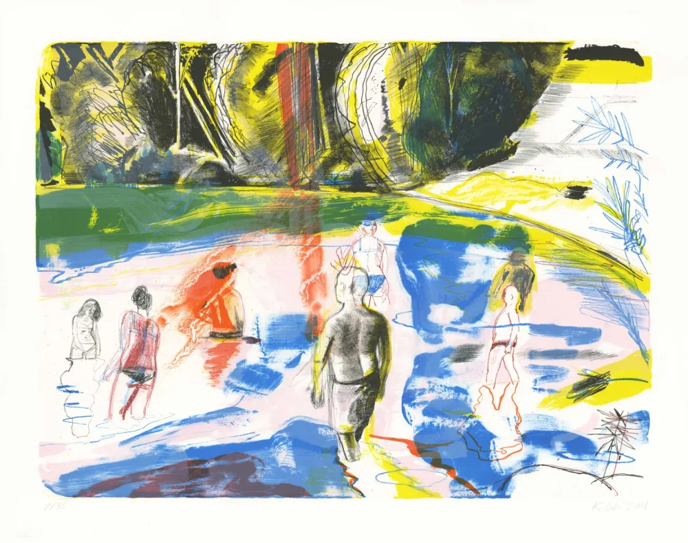 Litografia Kebbi - Sans titre