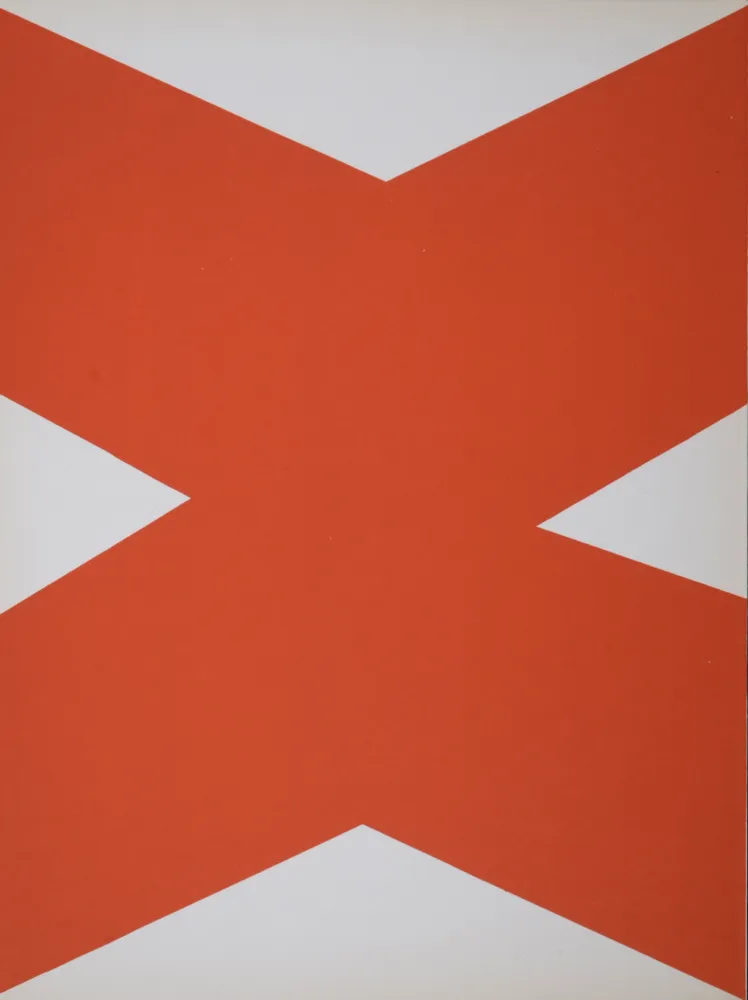 Litografia Kelly - Abstract Composition (E), 1958