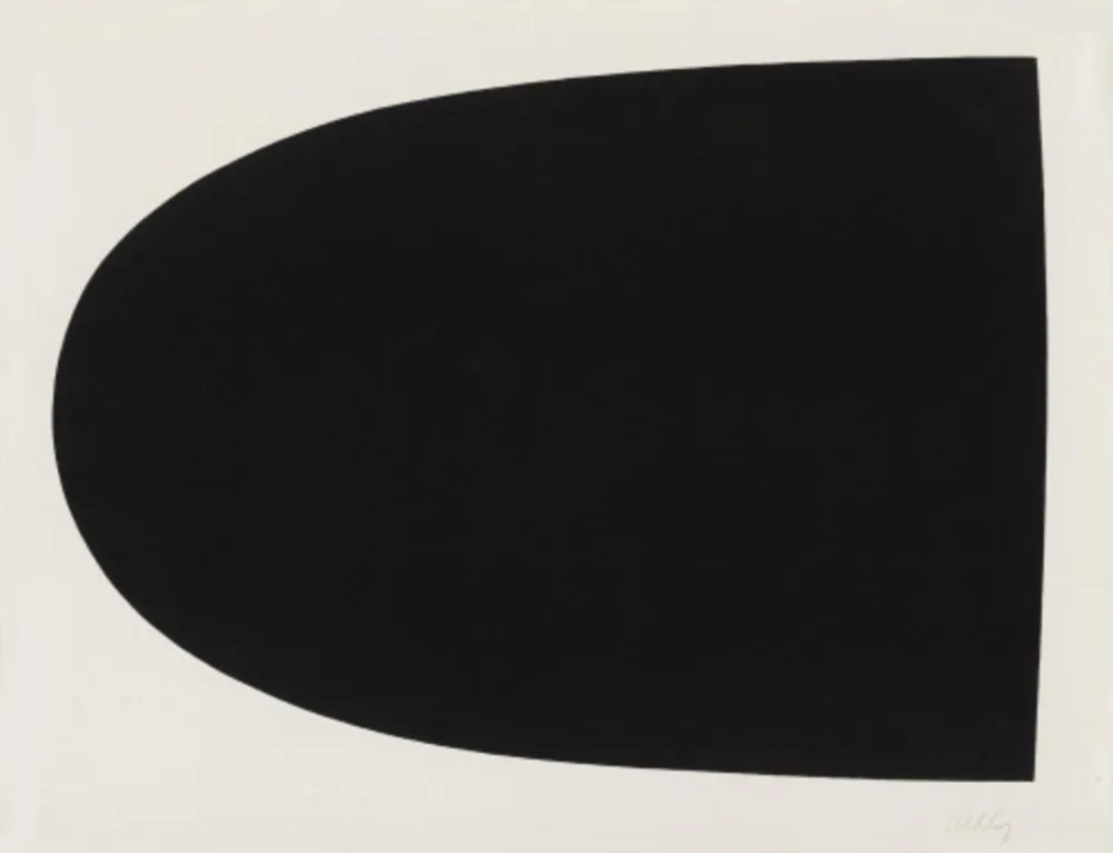 Litografia Kelly - Black, from the 9 Portfolio