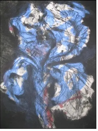 Incisione Kentridge - Black Iris