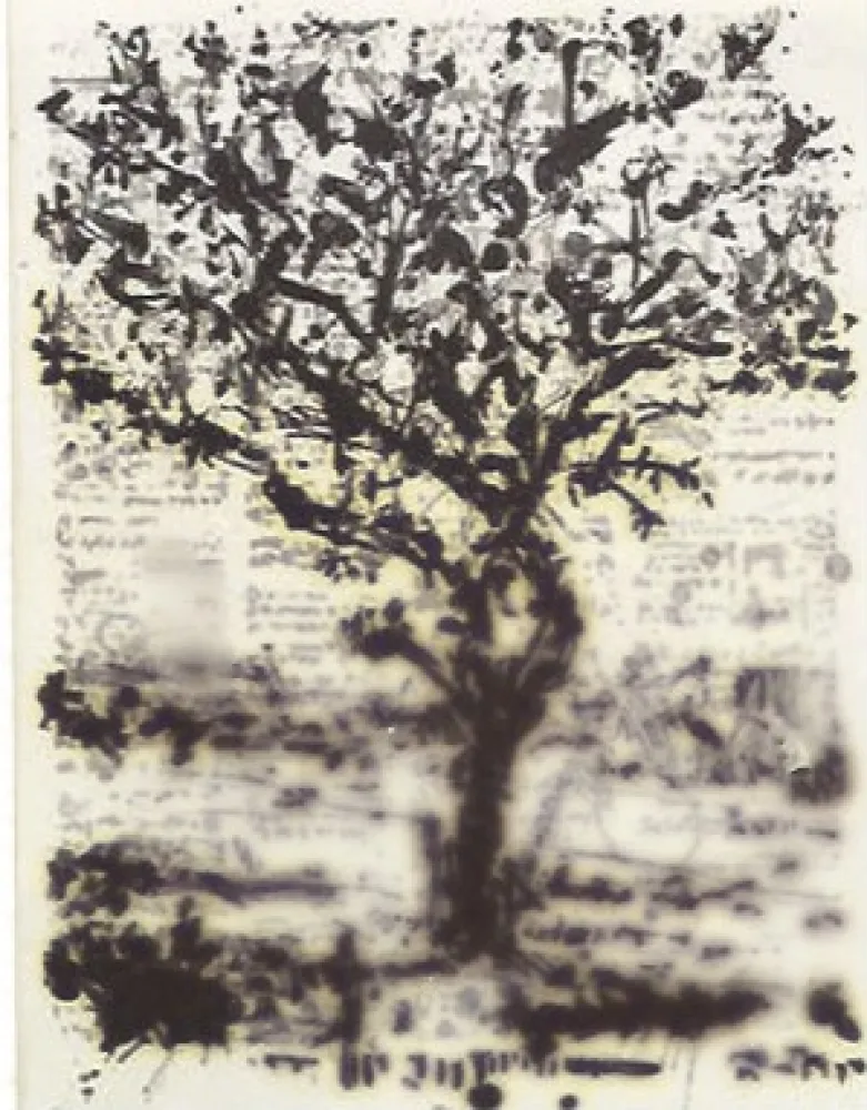 Incisione Kentridge - Stone Tree II
