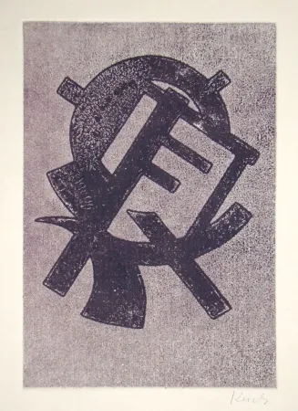 Acquatinta Kerels - Composition pour Art Abstrait