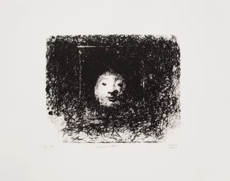 Litografia Kern - Figure libre