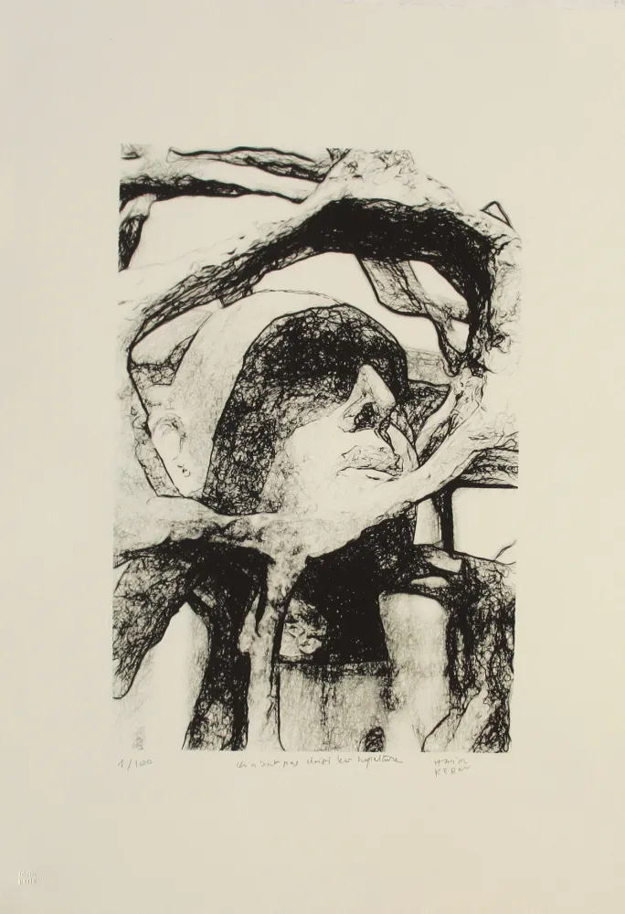 Litografia Kern - Ils n'ont pas choisi leur sépulture