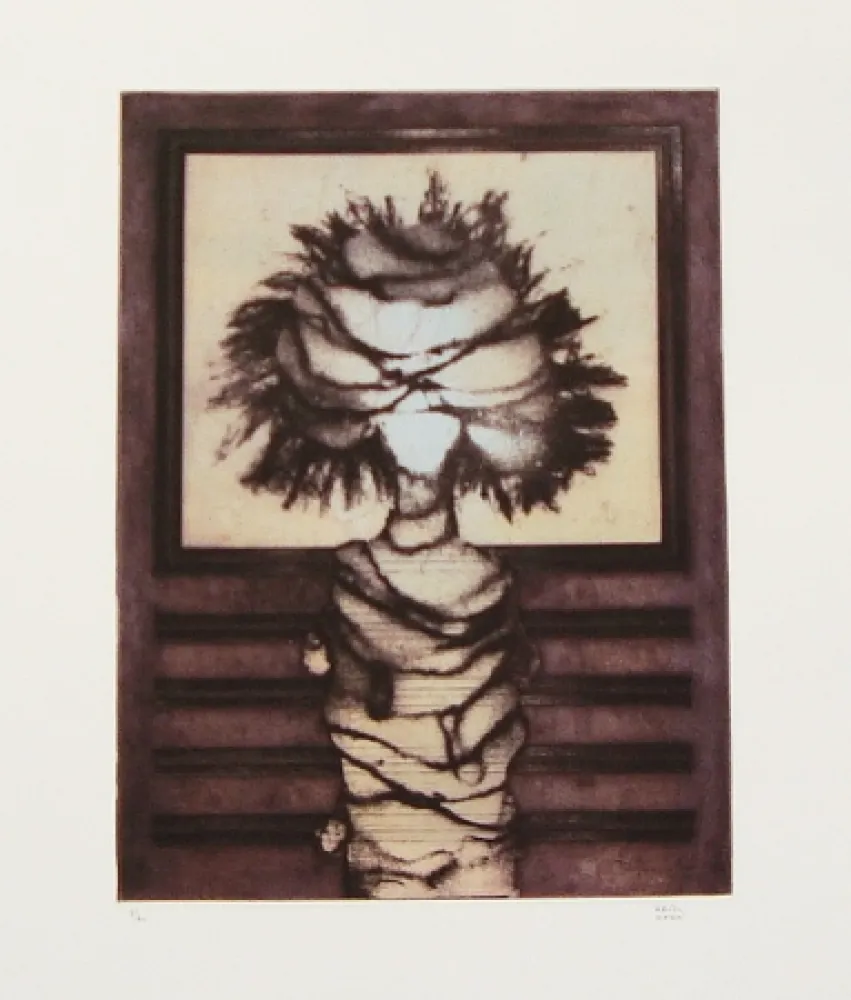 Acquaforte E Acquatinta Kern - Pleur bleu