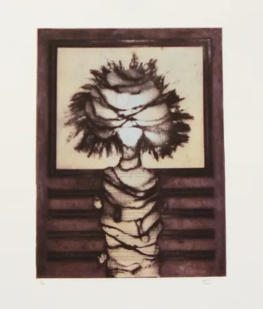 Acquaforte E Acquatinta Kern - Pleur bleu