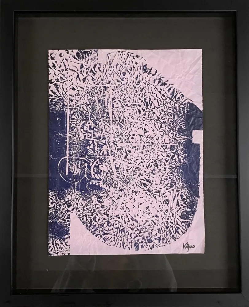 Acquatinta Kijno - Composition, ca.