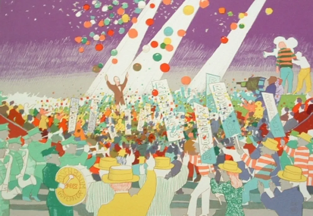 Multiplo Kingman - (Political convention: Rosenbaum for Governor)