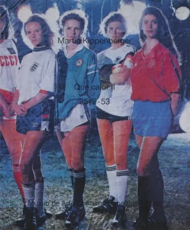 Libro Illustrato Kippenberger - Martin Kippenberger, que calor II, 25-2-53 Catalogue raisonne Affiches