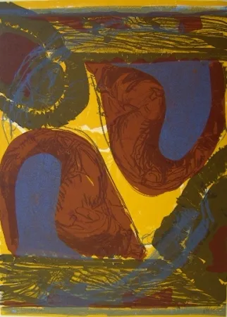 Litografia Kirkeby - None