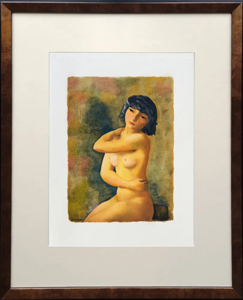 Litografia Kisling - Gitane surprise (Gitane Surprise)