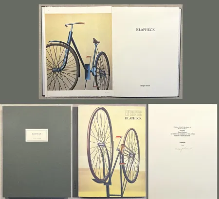 Libro Illustrato Klapheck - DERRIÈRE LE MIROIR N°238. Mars 1980. TIRAGE DE LUXE SIGNÉ.