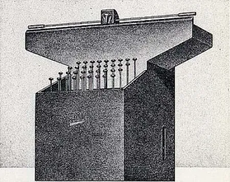 Incisione Klapheck - Père maternel (Le)