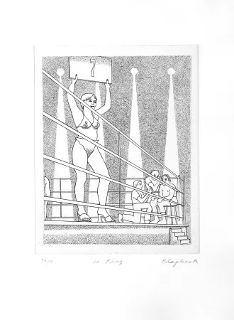 Incisione Klapheck - Ring