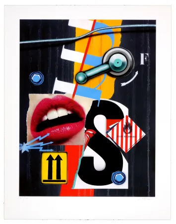 Grafica Numerica Klasen - Bouche/Solide inflammable