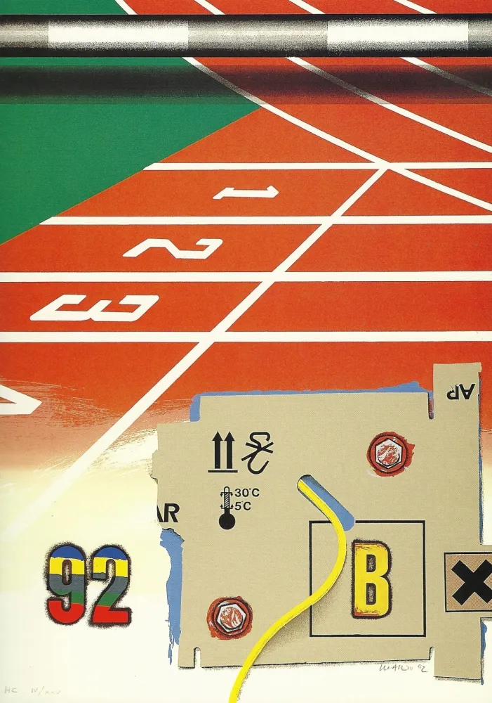 Litografia Klasen - JO BARCELONE 1992