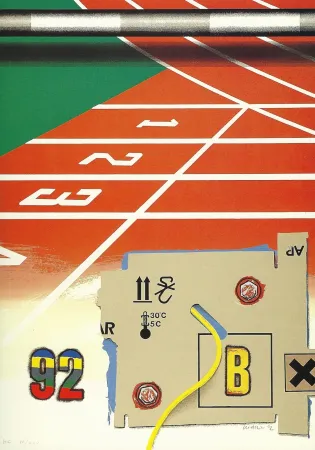Litografia Klasen - JO BARCELONE 1992