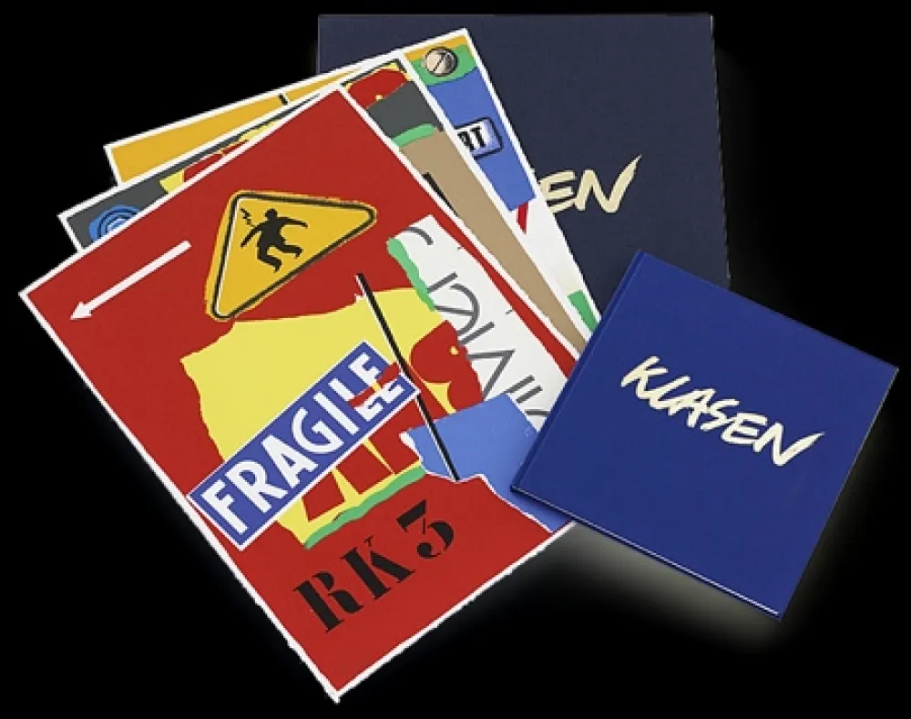 Serigrafia Klasen - Klasen devant le miroir de notre monde