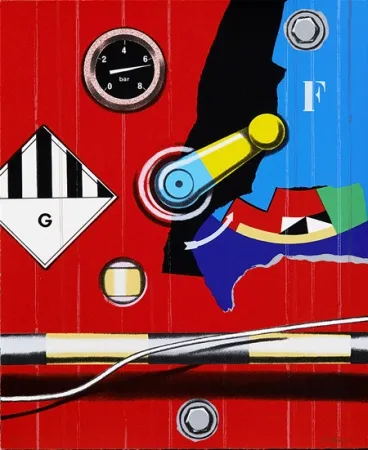 Serigrafia Klasen - Manette/G/ rond rouge