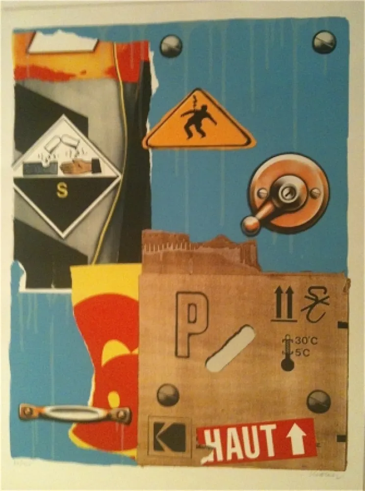 Litografia Klasen - Sans titre