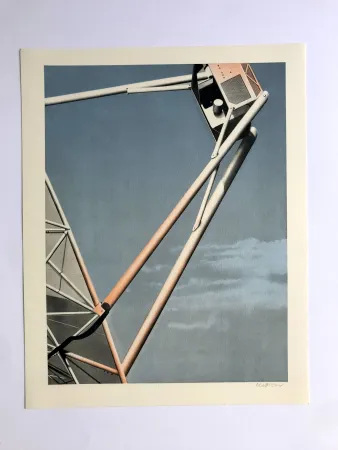 Litografia Klasen - Télécommunications (L'Air IV)