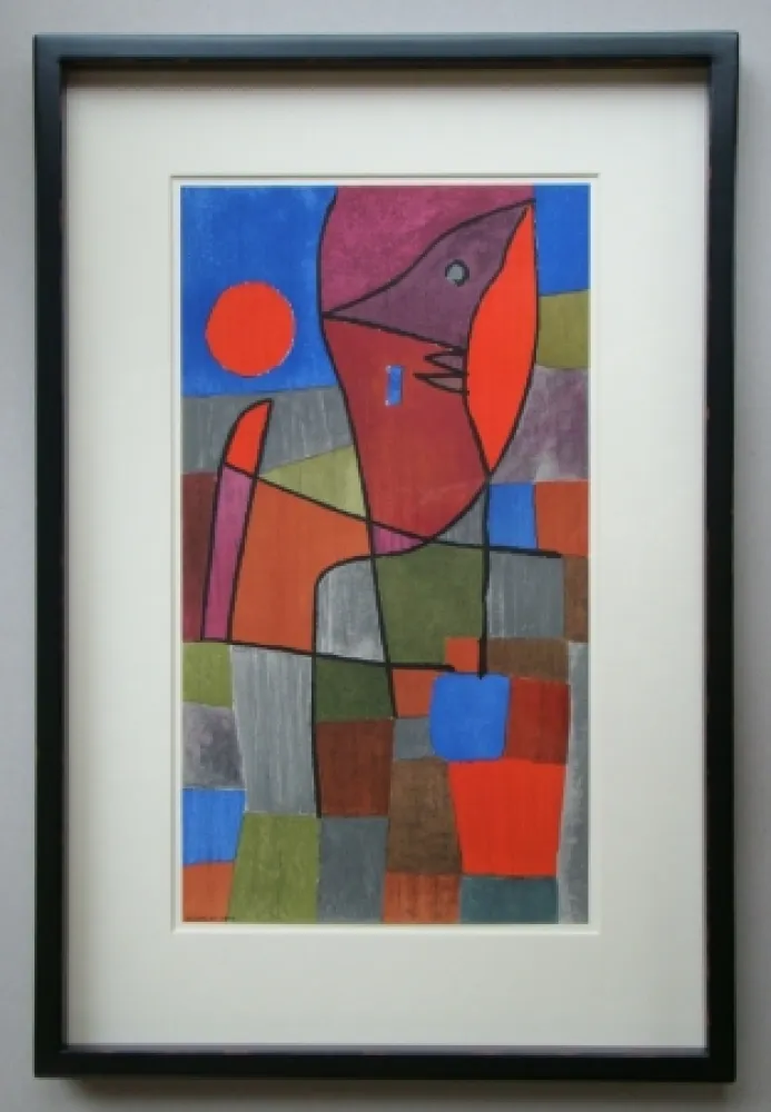 Litografia Klee - Palesio Nua, 1933