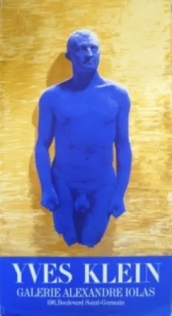 Serigrafia Klein - Affiche exposition galerie Alexandre Iola