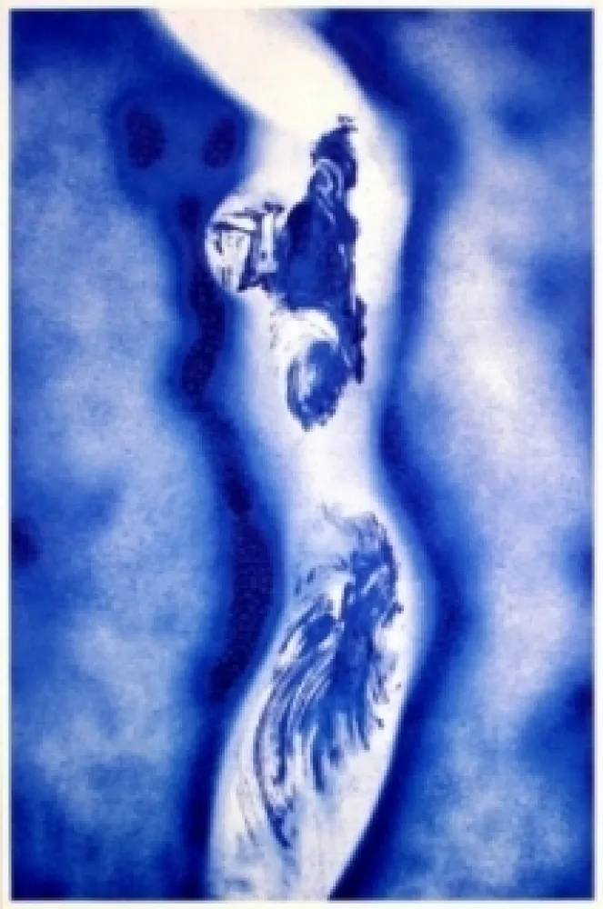 Litografia Klein - Anthropométrie 148