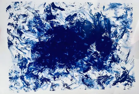 Litografia Klein - Anthropométrie (ANT 83)