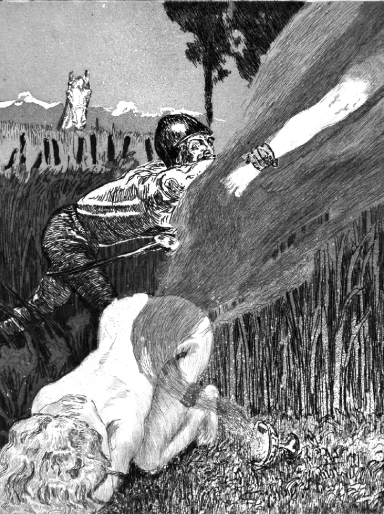 Acquaforte E Acquatinta Klinger - Il piede