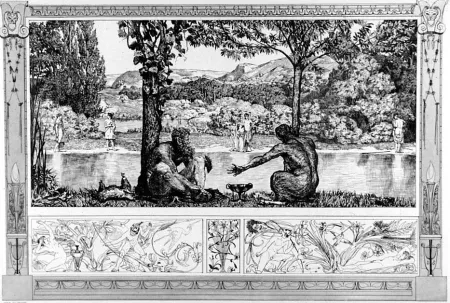 Acquaforte E Acquatinta Klinger - Narciso ed Eco 1