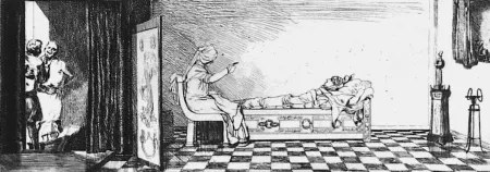 Acquaforte E Acquatinta Klinger - Piramo e Tisbe IV