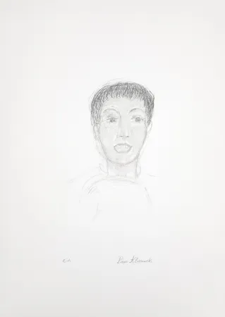 Litografia Klossowski - Portrait de garçon