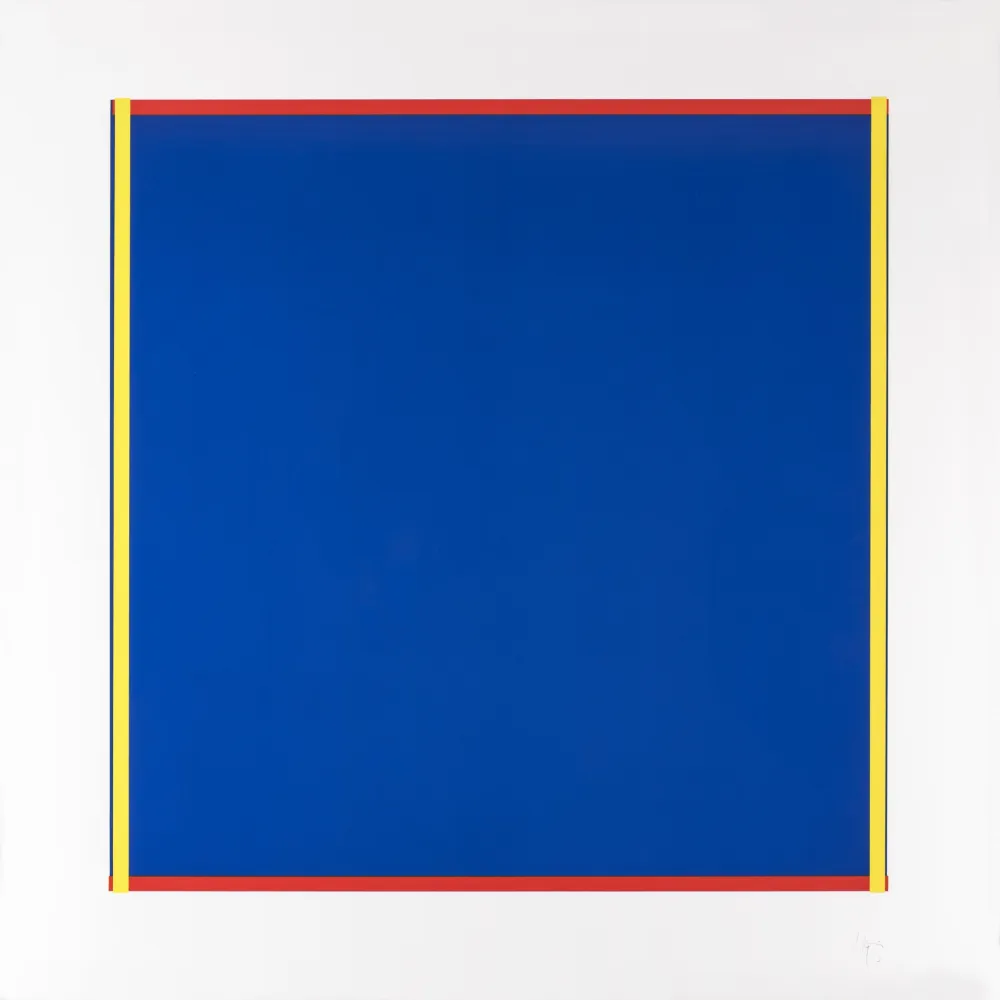 Serigrafia Knoebel - Rot, Gelb, Weiss, Blau 02