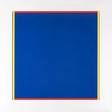 Serigrafia Knoebel - Rot, Gelb, Weiss, Blau 02