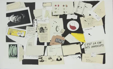 Serigrafia Knowles - C'CE LA FINS DES HARICOTS