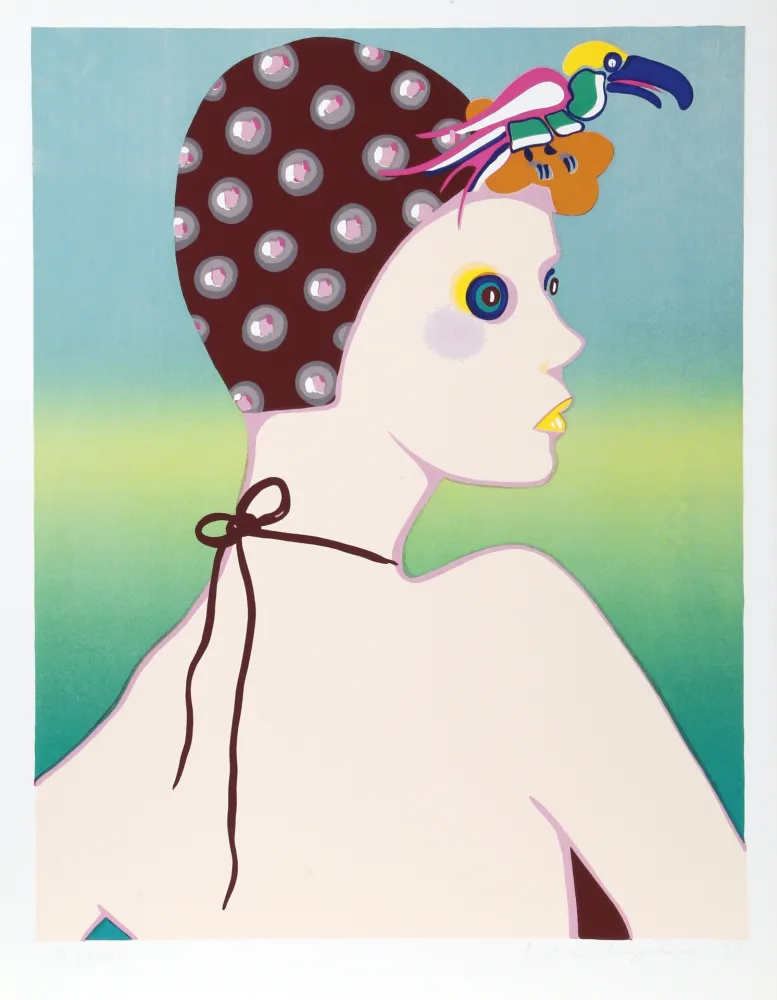 Serigrafia Kogelnik - Crazy Bird