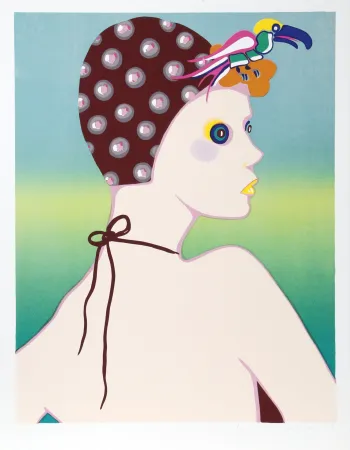 Serigrafia Kogelnik - Crazy Bird